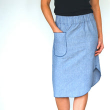 pdf sewing pattern modern pencil midi skirt ROMA