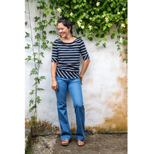 boat neck ANEGADA | view A | organic cotton | sustainable sewing