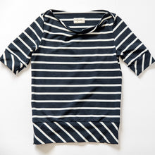 boat neck ANEGADA | view A | organic cotton | sustainable sewing