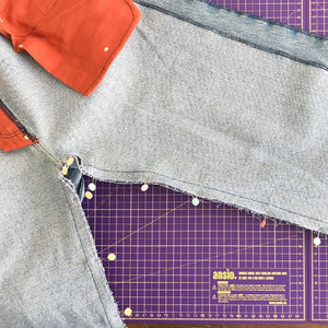 halfmoon 101 JEANS | Sew Along Day 8 - all the seams!