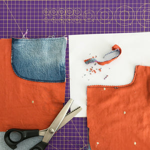 halfmoon 101 JEANS | Sew Along Day 6 - pockets & yokes