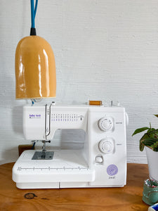 Yellow Ceramic Pendant Lamp